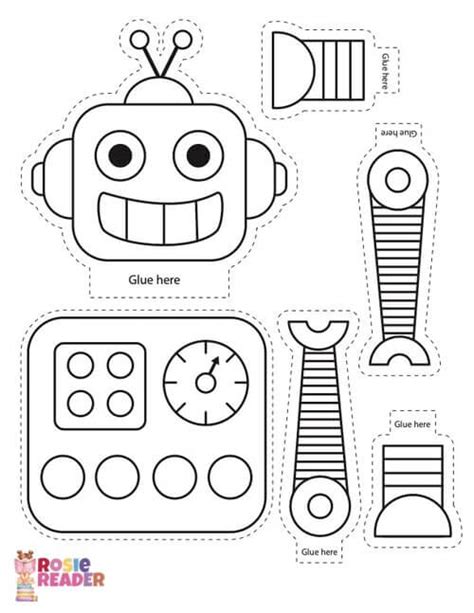 Robot Craft Printable
